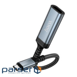 Перехідник HOCO UA43 Type-C (тато) / HDMI(мама), Black-gray