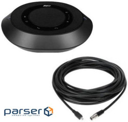 Cпікерфон додатковий AVer з 20 м кабелем для систем відеоконференцзв"язку VB342 Pro/ (60U3300000AC) VB342 Pro/ (60U33000