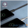 Дата кабель USB-C to USB-C 2.0m v3.2 Gen 1 PD 60W 3A black AXAGON (BUCM3-CM20AB) (BUCM3-CM20AB 2м)