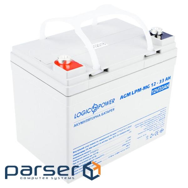 Акумуляторна батарея LOGICPOWER LPM-MG 12 - 33 AH (12В, 33Ач) (6558)