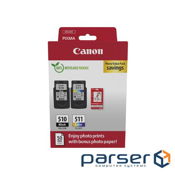Картридж  Canon PG-510+CL-511 MULTIPACK (2970B010)