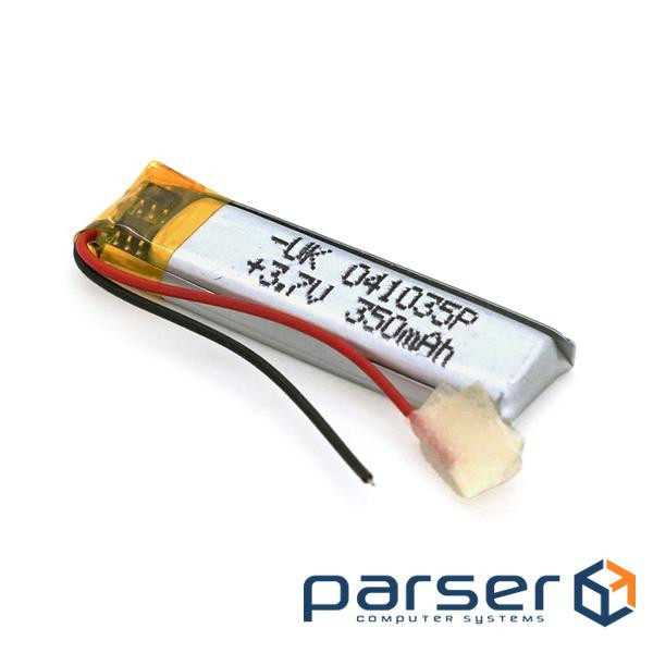 Літій-полімерний акумулятор 5*10*35mm (Li-ion 3.7В 350мА&middot,год) (501035) ) (501035)