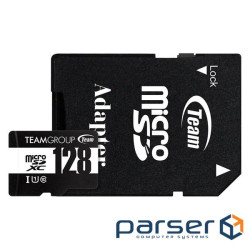 Карта пам'яті TEAM microSDXC 128GB UHS-I Class 10 + SD-adapter (TUSDX128GCL10U03)