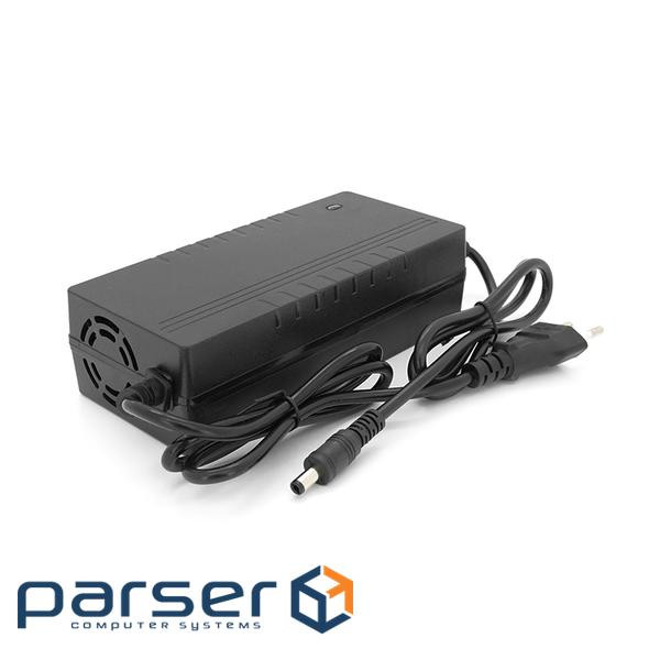 Charger for lithium batteries 36V2A (Max.: 43.8V / 2A), plug 5.5*2.5, (LD-001-43V-2A)