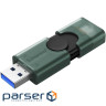 USB флеш накопичувач Kingston 128GB DataTraveler Duo USB 3.2 / Type-C Black/Green (DTDEG2/128GB)