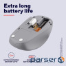 Миша бездротова Yvi+ Silent Wireless Mouse White 1 600 dpi TRUST Yvi+ Mouse white (25513)