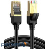 Патч-корд 3м, F/FTP cat 7 RJ-45 black Ugreen (U_11270)