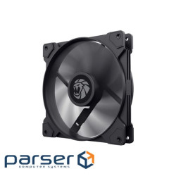 Кулер для корпусу 140мм 4pin(M/F) PWM Power, 3pin Aura(M/F) GAMEMAX GMX-14WFBK-PWM