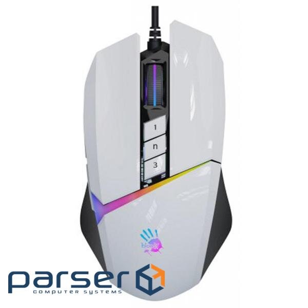 Миша A4TECH BLOODY W60 Max Panda White