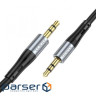 Кабель Hoco UPA22 AUX 3.5 to 3.5 (1m) black (39545)