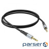Кабель Hoco UPA22 AUX 3.5 to 3.5 (1m) black (39545)