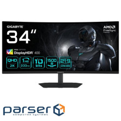 Монітор 34" G34WQC2 EK GIGABYTE