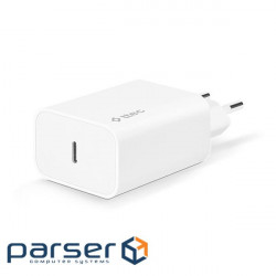 Мережевий зарядний пристрій Ttec SmartCharger PD USB-C 30W White (2SCS26B)