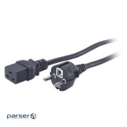 Кабель APC Power Cord [IEC 320 C19 toSchuko] Pwr Cord, 16A, 230V, C19 to Schuko (AP9875)