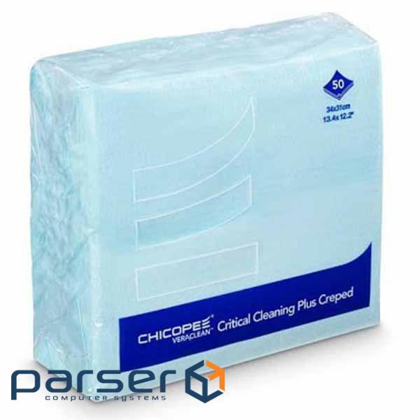 Серветки Katun Veraclean Critical Cleaning Wiper Turquoise 50шт Chicopee (48859) (Katun 48859)