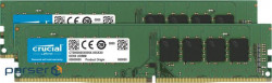 A set of two memory modules 16GB DDR4 PC-3200 KIT2 CT2K8G4DFRA32A CRUCIAL