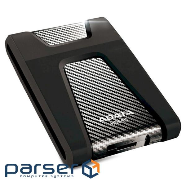 Portable Hard Disk ADATA HD650 1TB USB3.1 Black (AHD650-1TU31-CBK)