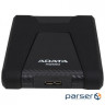 Portable Hard Disk ADATA HD650 1TB USB3.1 Black (AHD650-1TU31-CBK)