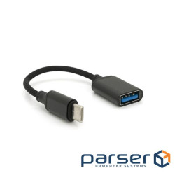 Перехідник KIN KY-242 USB2.0(AF) OTG - Type-C(M), 0.15m, Black, Box KIN KY-242 USB2.0(AF) OTG - Type-C(M), 0.15m, Black,