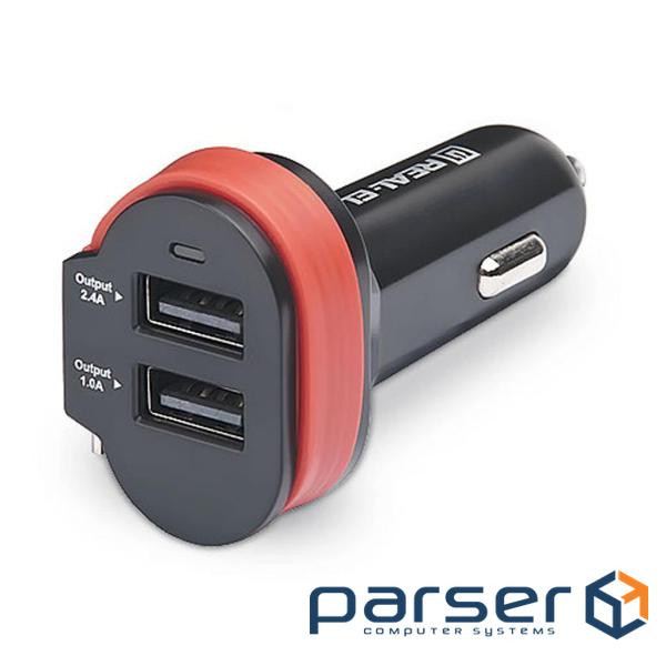 Зарядний пристрій REAL-EL CA-35 black (EL123160012)