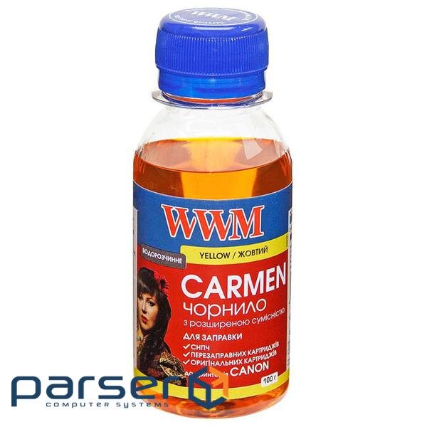 Чорнило WWM CANON UNIVERSAL CARMEN 100g Yellow (CU/Y-2)