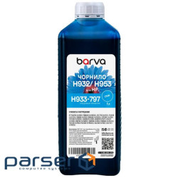 Чорнило Barva HP 933/951/953 1L cyan, pigment (H933-797)