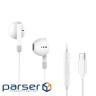 Навушники Ergo VM-730 Type-C Earphones White (VM-730W)