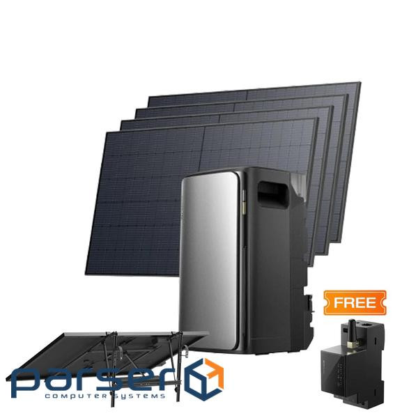 Комплект EcoFlow STREAM ULTRA/So (EFSTREAMULTRA800W-EU/EFSolar5*500W/EFA-DJUST/EFSTREAMULTRA800W-EU)