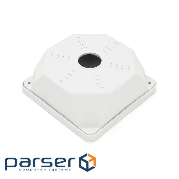 Універсальна монтажна коробка для встановлення відеокамер СЕКО SK-Q130W White, IP66, 130х130х50мм