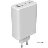 CANYON charger CU140ACC GaN 150W 3xPD 1xQC EU White (CNS-CUW140ACC)