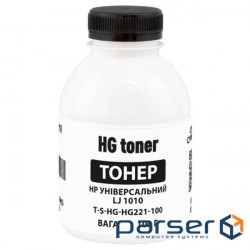 Тонер HP Universal 1010/ 1200/ 2100/ 4000/ 5000, 100 г, HG (HG221) (T-S-HG-HG221-100)