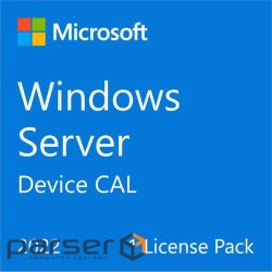 Примірник ПЗ Microsoft Windows Server 2022 CAL 1 Device рос, ОЕМ без носія (R18-06421)