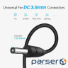 Кабель живлення USB to DC 3.5mm 5V 1.0m black Ugreen (10376)