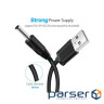 Кабель живлення USB to DC 3.5mm 5V 1.0m black Ugreen (10376)