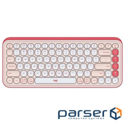 Клавіатура бездротова Logitech Pop Icon Keys Rose (920-013073)