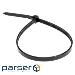 Cable tie Ritar 150mm/3.0mm, black, 100 pcs (CTR-B3150)