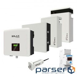 Solax 2.2 kit: 6 kW single-phase hybrid inverter, with 11.6 kWh battery (21270)