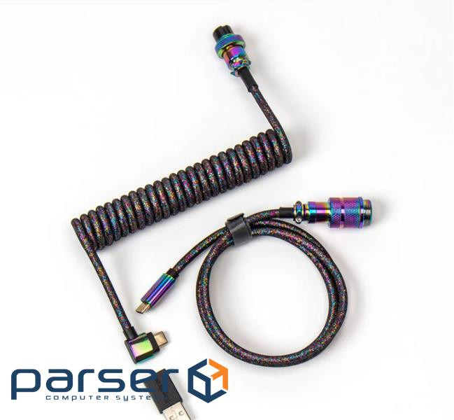 Кабель USB-A/USB-C > USB-C заряджання/синхронізації Keychron, 1.08м, Type-C, Prem (CAB7 KEYCHRON)