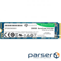 Накопичувач SSD M.2 2280 250GB Seagate (ZP250CM3A001)