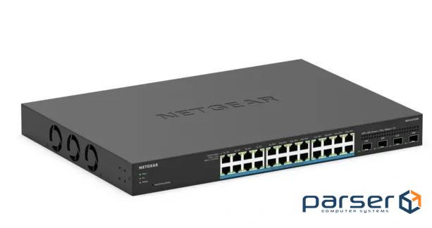 Netgear 28Port Switch 100/1000/10000 MS324TXUP PoE+ 720W 4 SFP+ Ports (MS324TXUP-100EUS)