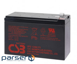 Аккумуляторная батарея CSB UPS12460F2FR, 12V9Ah (151х65х94мм) Q10 / 420 (ВЬЕТНАМ)