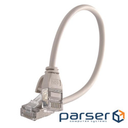 Патч-корд U/FTP, 0.2м, кат. 6А, 32AWG Slim, LSZH, LW (LW-PC0052-C6A-020-8L)