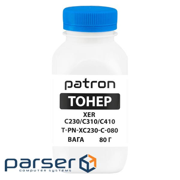 Тонер XER C230/C310/C410, 80 г, Cyan Patron (PN-XC230-C-080)