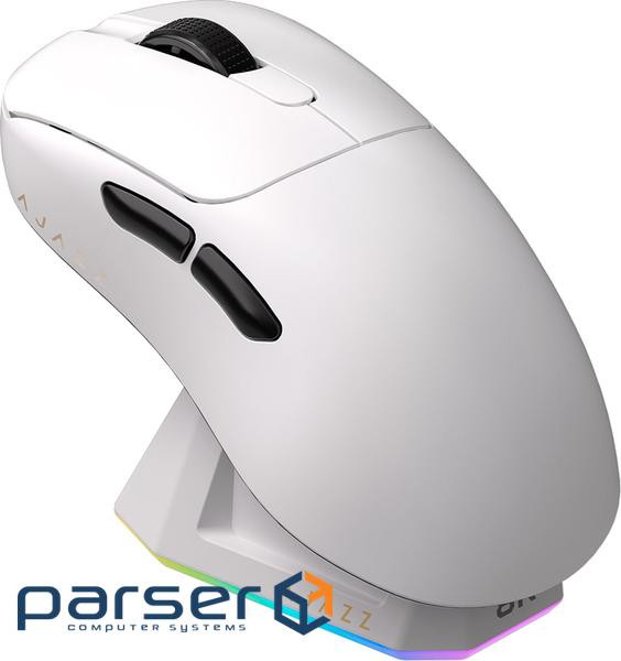 Ігрова бездротова миша Ajazz AJ179PRO -3 Mod-White-3395-8K Charging Dock (AJ179-PRO-W)