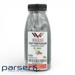 Тонер HP CLJ M252/274/277/Canon MF-631/632/633, фасовка, black 100г Welldo (UWDTHM452B-100)