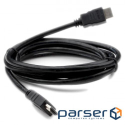 Multimedia cable HDMI to HDMI 1.8 m V2.0 Vinga (VCPDCHDMIMM1.8BK)