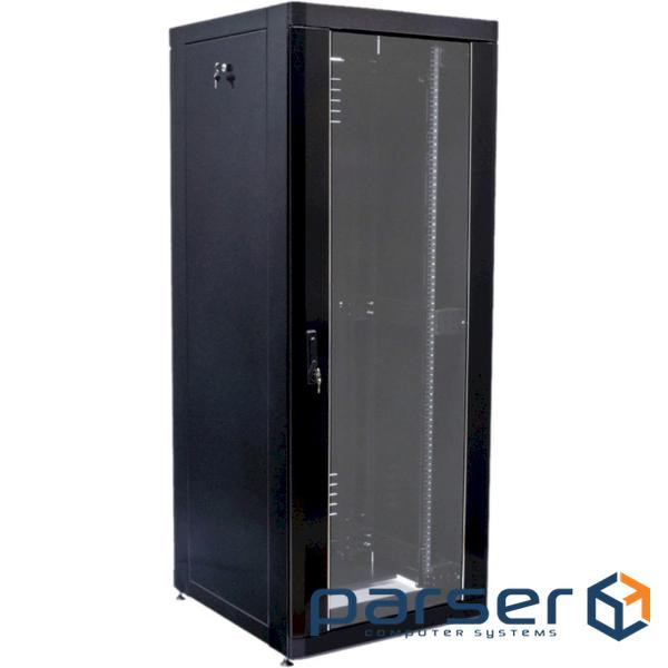 Шафа 19" 18U, 610х675 мм (Ш*Г), посилена, чорна (UA-MGSE1866MB)