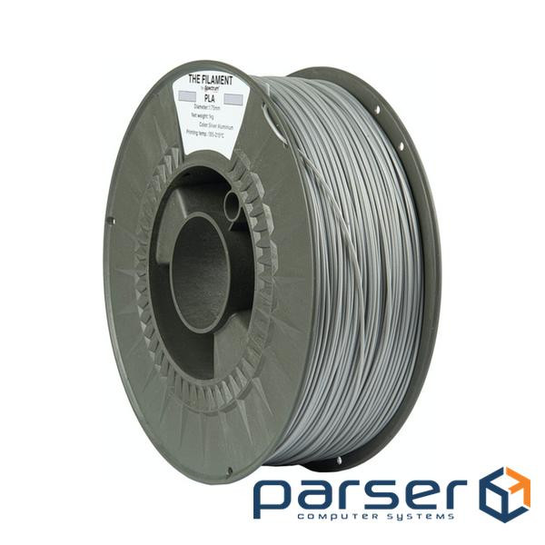 Пластик для 3D-принтера The Filament PLA 1.75mm 1kg SILVER ALUMINIUM (TF-24006)