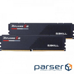 Набір пам'яті DDR5 2x16GB/5600 G.Skill Ripjaws S5 Black (F5-5600J3636C16GX2-RS5K)