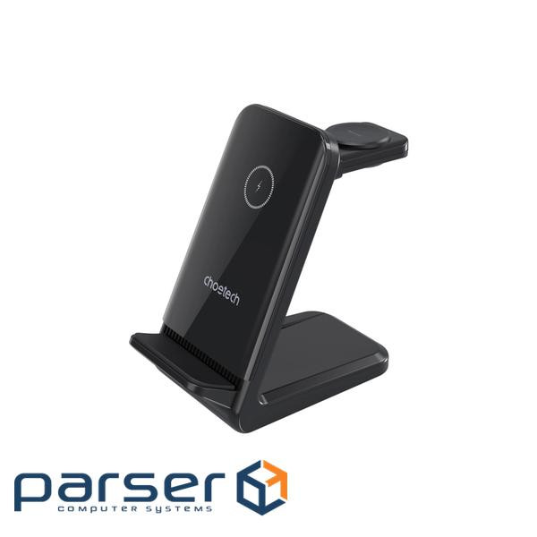 Зарядний пристрій Choetech Wireless 3-in-1 15W black (T608-F)